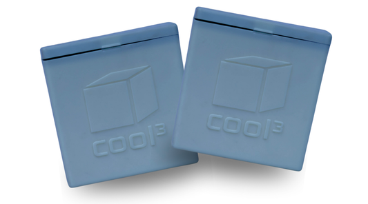 Two pack of Cool 3 ice packs. 